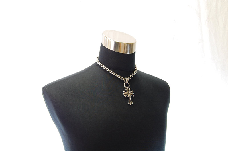 2inc Limited Plain Cross With H.W.O Pendant[P-94] / Hand Craft Chain Necklace[N-98] (43cm)