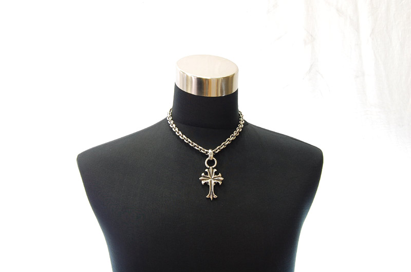 2inc Limited Plain Cross With H.W.O Pendant[P-94] / Hand Craft Chain Necklace[N-98] (45cm)