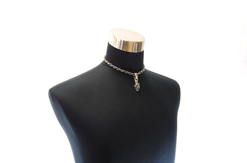 Eagle Pendant[P-84] / Half Chain Necklace[N-65] (43cm)