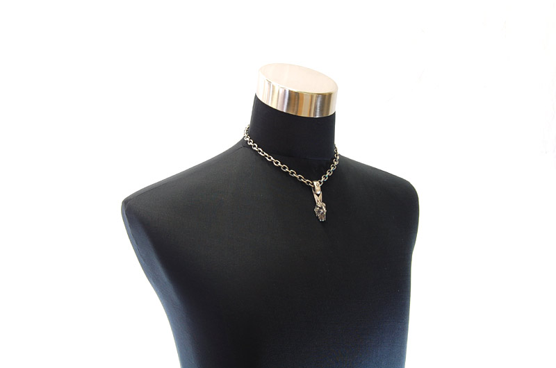 Eagle Pendant[P-84] / Half Chain Necklace[N-65] (45cm)