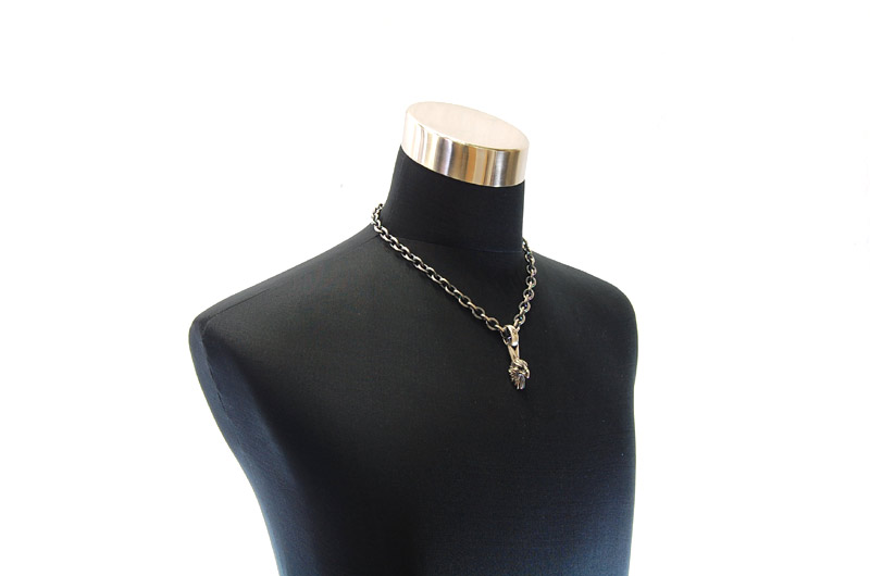 Eagle Pendant[P-84] / Three-fifth Chain Necklace[N-72] (50cm)