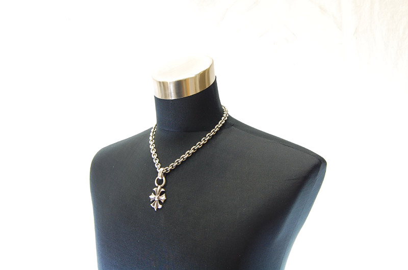 Gothic Cross With H.W.O Pendant[P-112] / Hand Craft Chain Necklace[N-98] (50cm)
