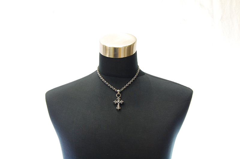 Half Early Cross Pendant[P-85]   /  Quarter Chain Necklace[N-66] (45cm)