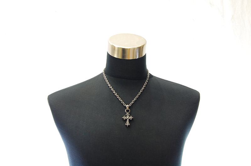 Half Early Cross Pendant[P-85]   /  Quarter Chain Necklace[N-66] (50cm)