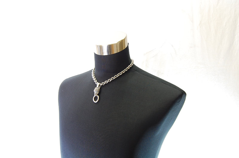 Lion Pendant[P-01] / Hand Craft Chain Necklace[N-98] (45cm)