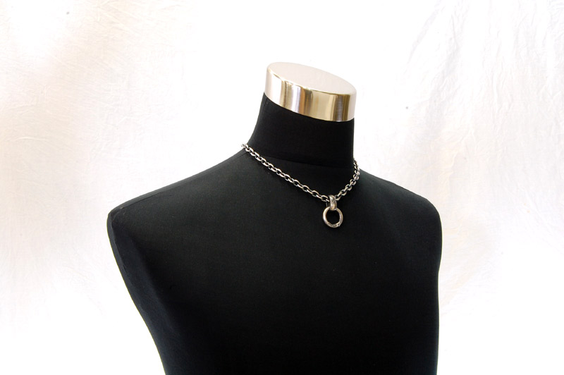 Loop&H.W.O[P-67]   /  Quarter Chain Necklace[N-66] (45cm)
