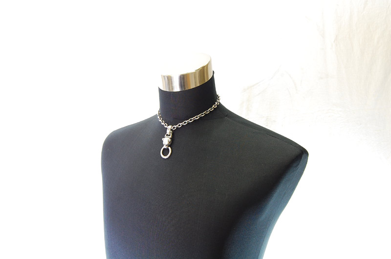 Panther Pendant[P-10] / Half Chain Necklace[N-65] (43cm)
