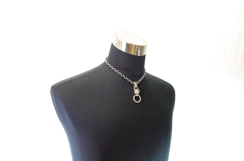 Panther Pendant[P-10] / Half Chain Necklace[N-65] (45cm)