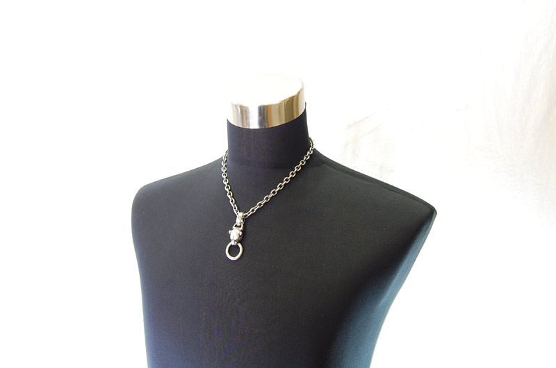 Panther Pendant[P-10] / Half Chain Necklace[N-65] (50cm)