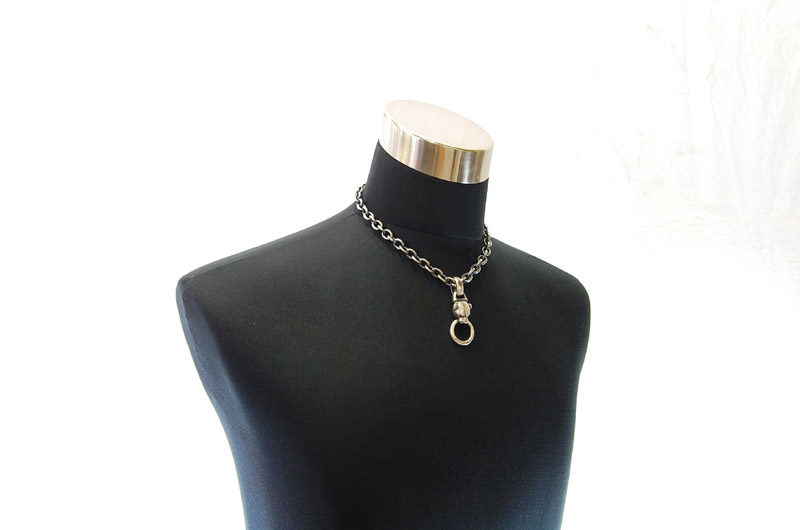 Panther Pendant[P-10] / Three-fifth Chain Necklace[N-72] (45cm)
