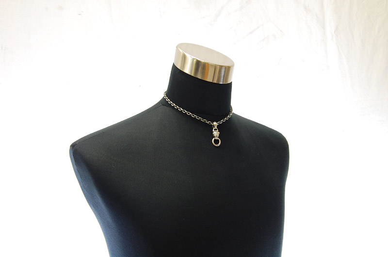 Quarter Panther Pendant[P-12] / Quarter Chain Necklace[N-66] (43cm)