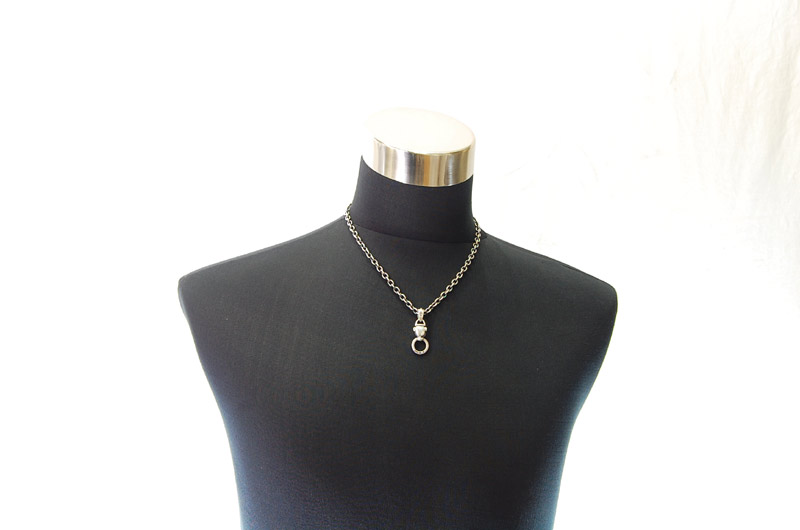 Quarter Panther Pendant[P-12] / Quarter Chain Necklace[N-66] (50cm)