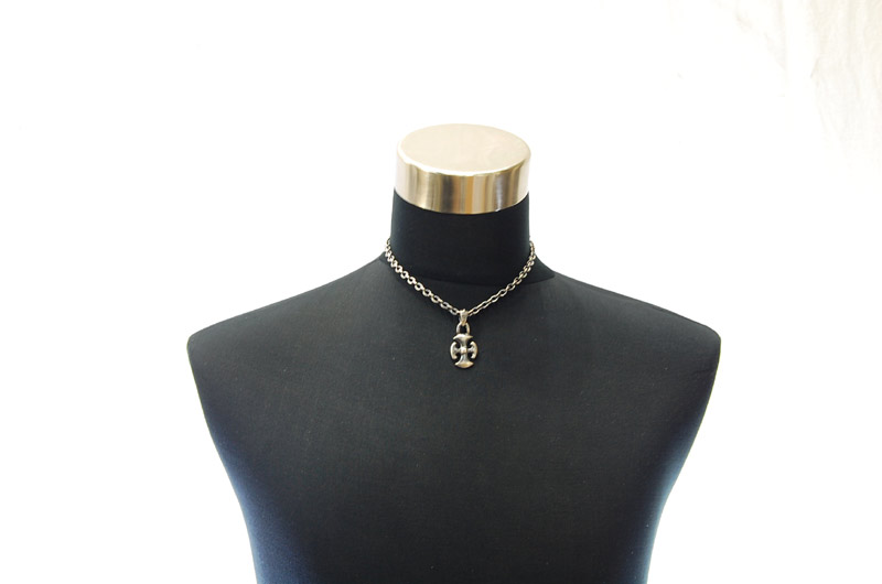 Battle Ax Pendant[P-106]  /  Quarter Chain Necklace[N-66] (43cm)