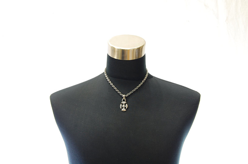 Battle Ax Pendant[P-106]  /  Quarter Chain Necklace[N-66] (45cm)