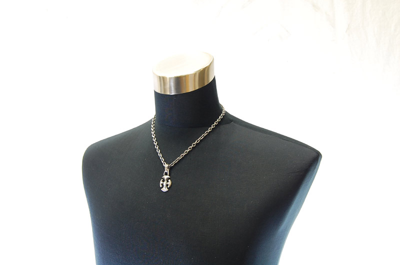 Battle Ax Pendant[P-106]  /  Quarter Chain Necklace[N-66] (50cm)