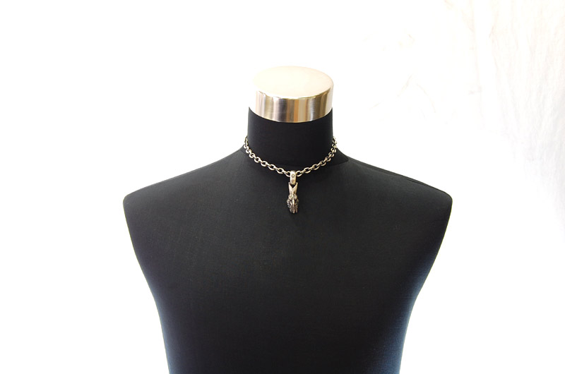 Eagle Pendant[P-84] / Half Chain Necklace[N-65] (43cm)