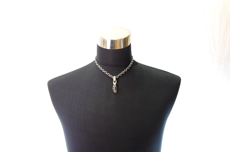 Eagle Pendant[P-84] / Half Chain Necklace[N-65] (45cm)