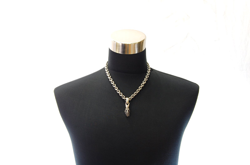 Eagle Pendant[P-84] / Hand Craft Chain Necklace[N-98] (50cm)