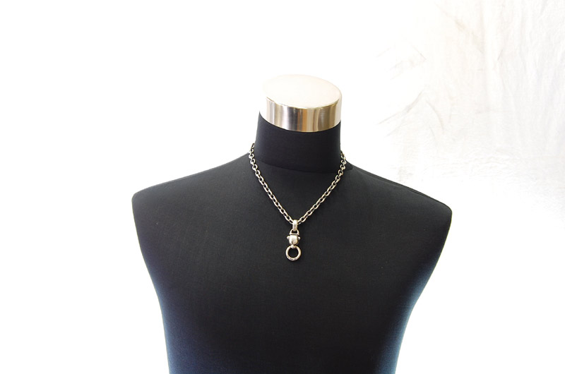 Half Panther Pendant[P-11] / Half Chain Necklace[N-65] (50cm)