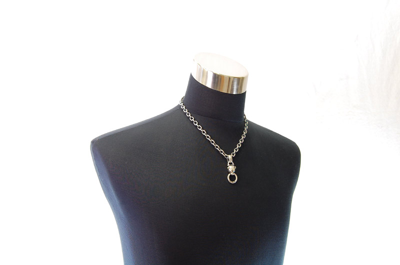 Half Panther Pendant[P-11] / Half Chain Necklace[N-65] (50cm)