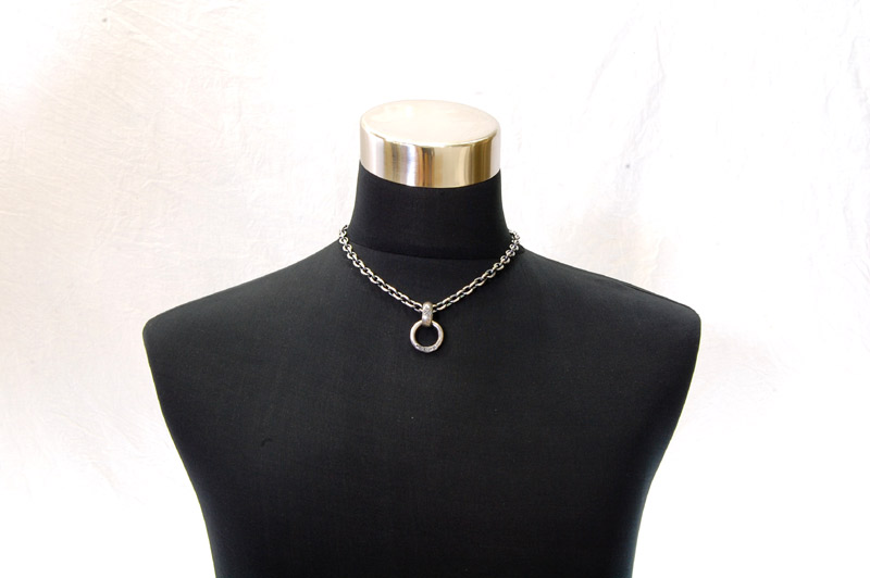 Loop&H.W.O[P-67]   /  Quarter Chain Necklace[N-66] (45cm)