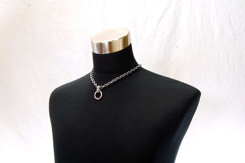 Loop&H.W.O[P-67]   /  Quarter Chain Necklace[N-66] (45cm)