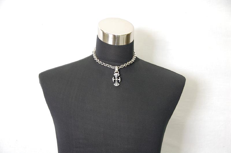 Battle Ax Pendant [P-191] / Hand Craft Chain Necklace[N-98] (43cm)