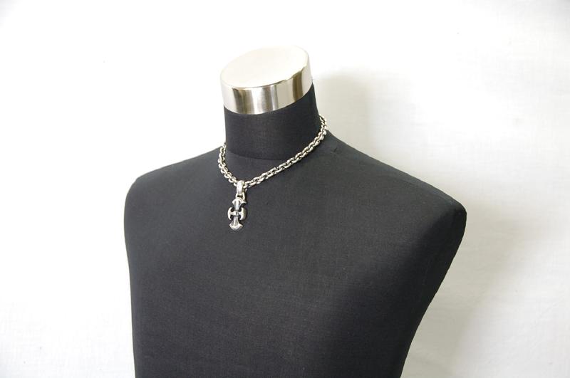 Battle Ax Pendant [P-191] / Hand Craft Chain Necklace[N-98] (45cm)