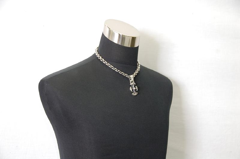 Battle Ax Pendant [P-191] / Hand Craft Chain Necklace[N-98] (45cm)