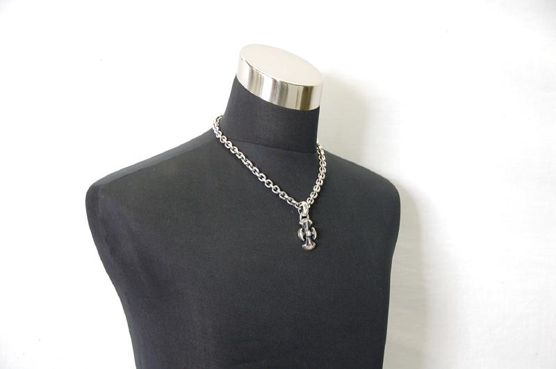 Battle Ax Pendant [P-191] / Hand Craft Chain Necklace[N-98] (50cm)