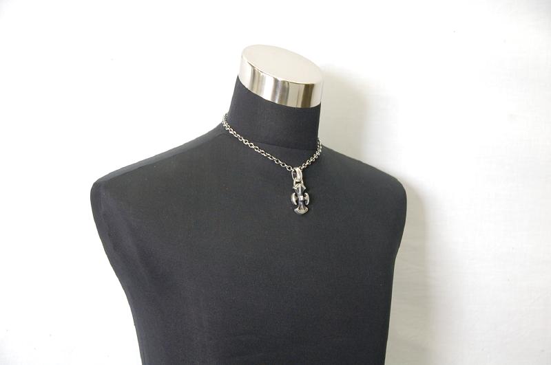 Battle Ax Pendant [P-191] / Quarter Chain Necklace[N-66] (43cm)