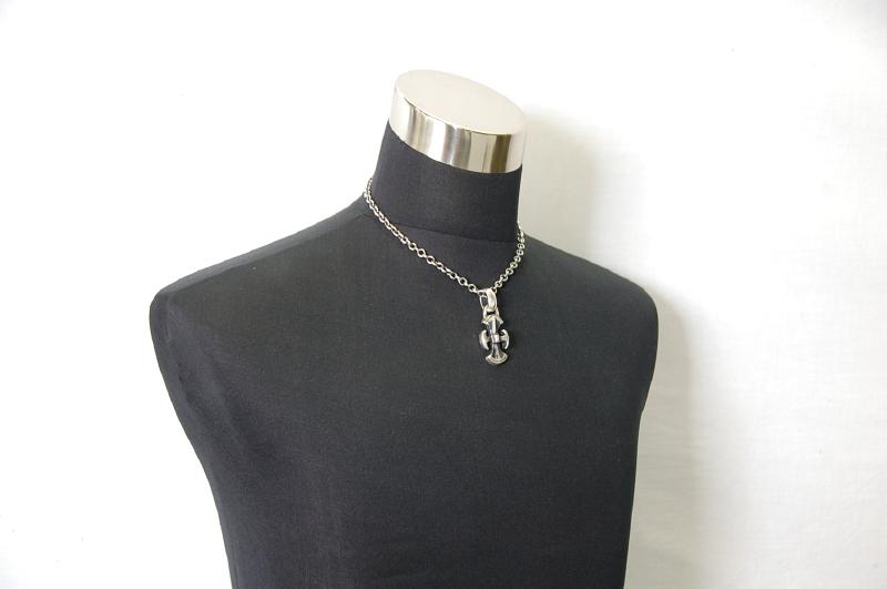 Battle Ax Pendant [P-191] / Quarter Chain Necklace[N-66] (45cm)