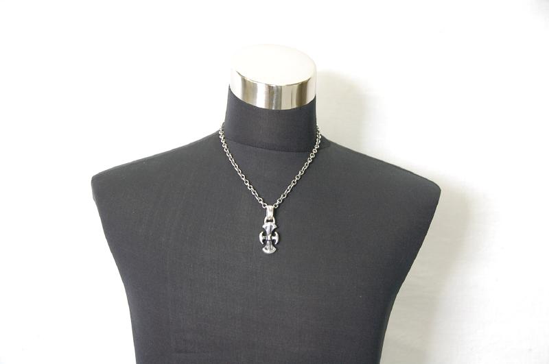 Battle Ax Pendant [P-191] / Quarter Chain Necklace[N-66] (50cm)