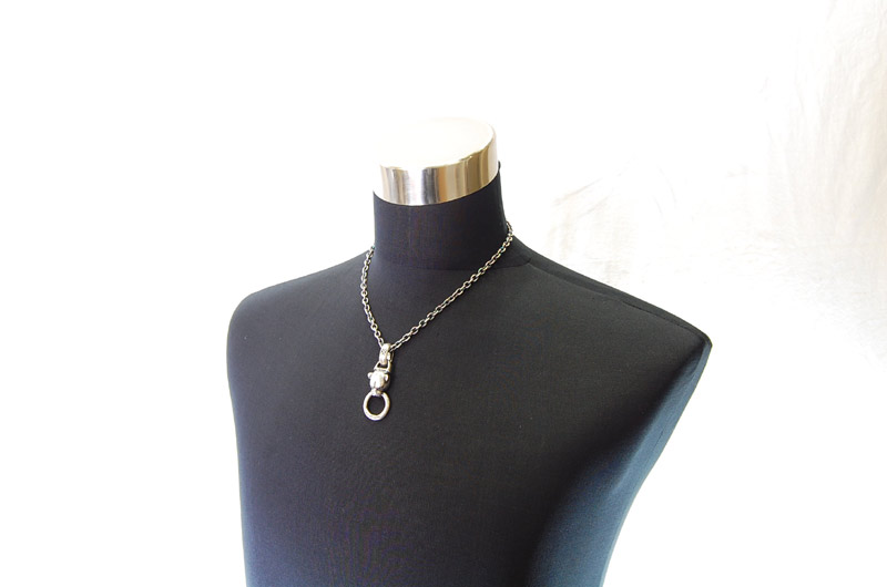 Panther Pendant[P-10] / Quarter Chain Necklace[N-66] (50cm)